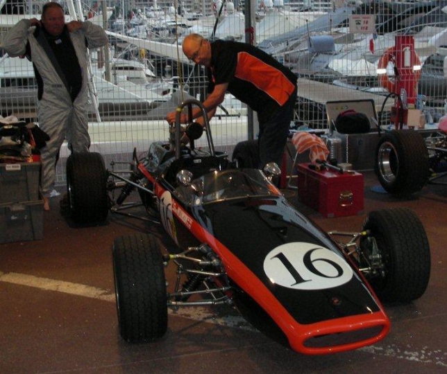 13 Brabham BT21B: Steve Wilkinson, Monaco 2010